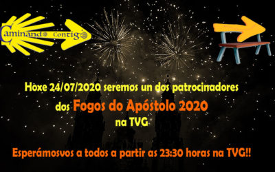 Patrocinamos os Fogos do Apóstolo 2020 na TVG