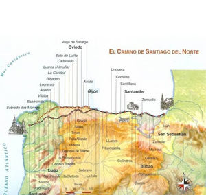 Albergues Camino del Norte