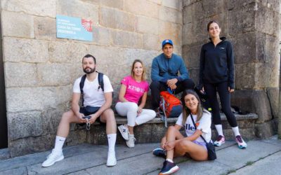 Salida de los instagrammers que recorrerán el Camino portugués