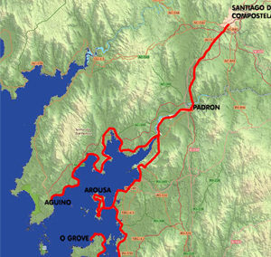 Albergues Ruta del Mar de Arousa y Río Ulla