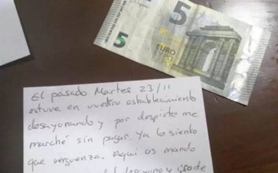 Admirable historia tras un «simpa» en el Camino de Santiago