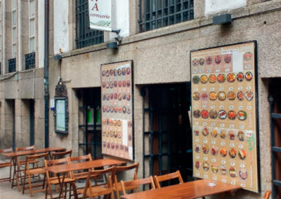 Restaurante Galeón Raíña en Santiago de Compostela