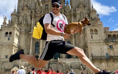 Un EcoPeregrino contra la basuraleza en el Camino de Santiago